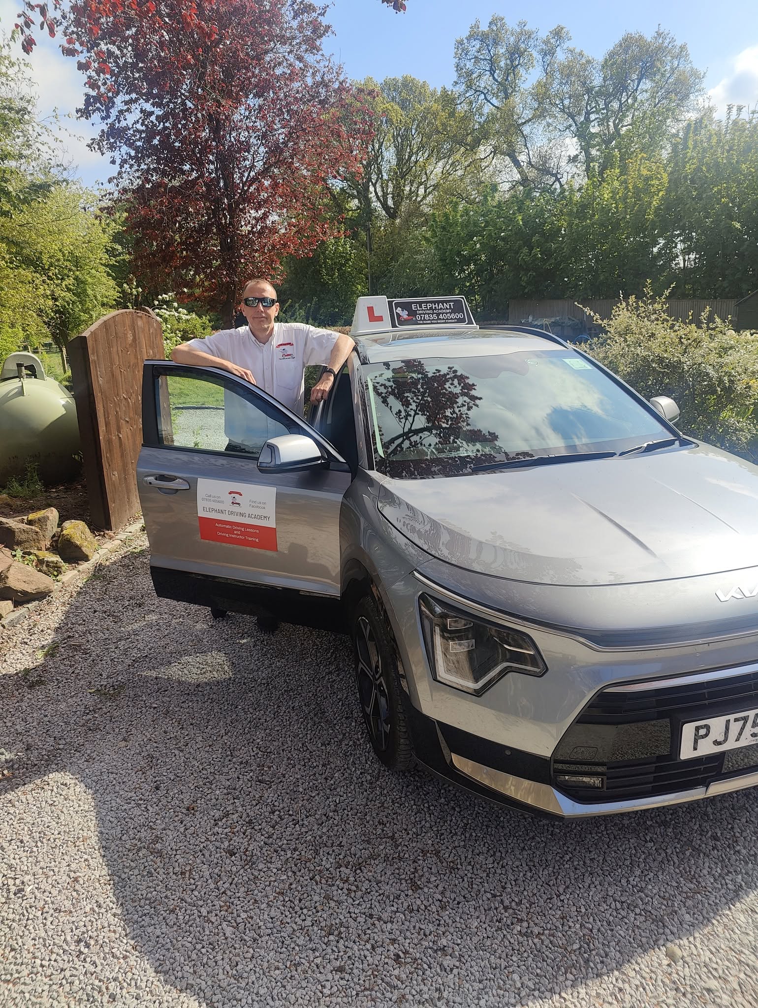 Dave Thorpe, automatic driving instructor